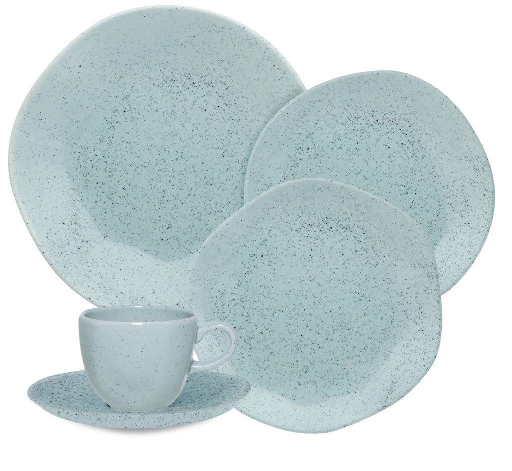 [Z0740400150] 20 PCS RYO BLUE BAY DINNER/TEA SET